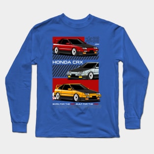 Retro Honda CRX Long Sleeve T-Shirt